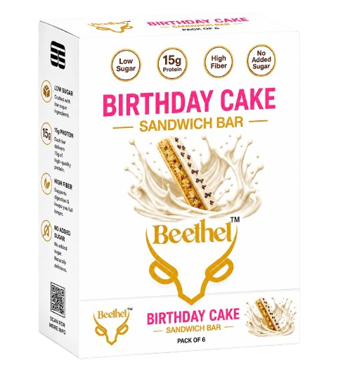 Protein sandwich bars (Pack of 6 bars)
