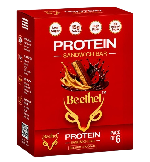 Protein sandwich bars (Pack of 6 bars)